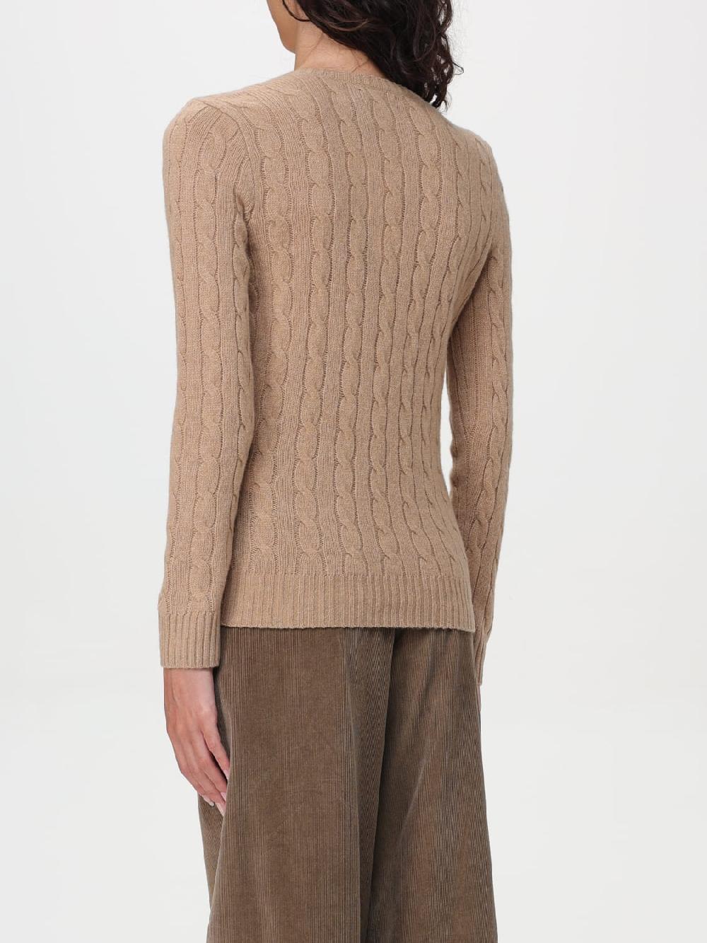 Giglio Maglione Polo Ralph Lauren In Lana E Cashmere Con Lavorazione Intrecciata