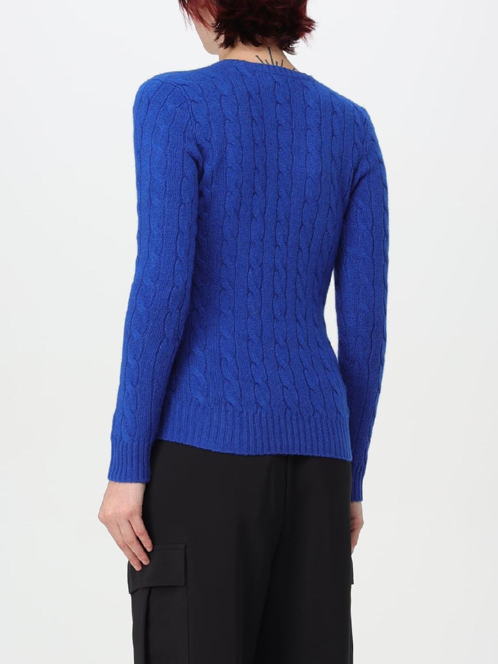 Giglio Maglione Polo Ralph Lauren In Lana E Cashmere Con Lavorazione Intrecciata