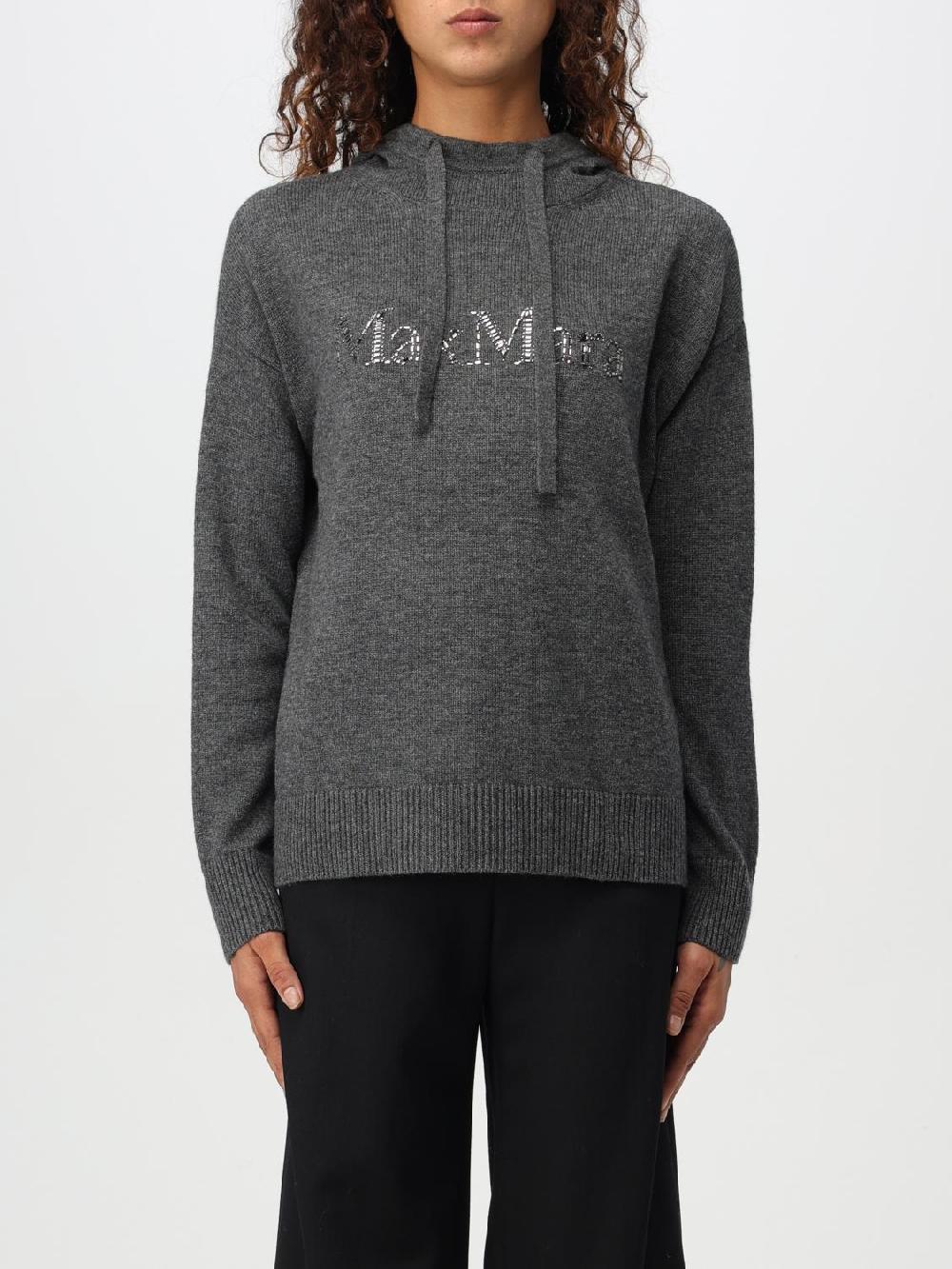 Giglio Maglione 'S Max Mara in lana con logo di strass