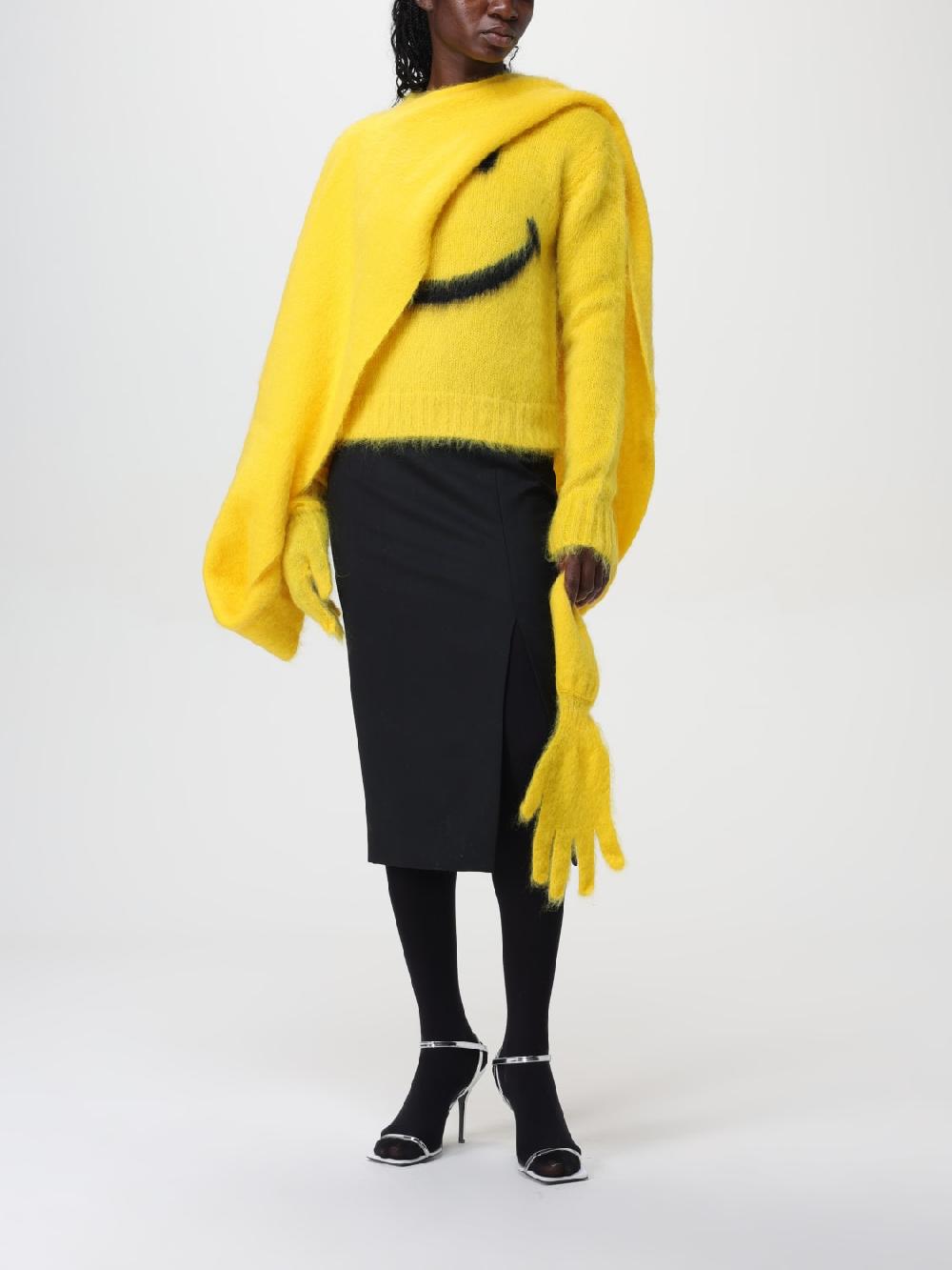 Giglio Maglione Smile Moschino Couture In Misto Lana