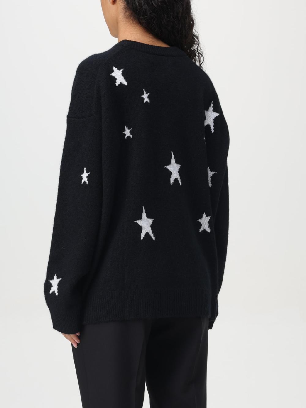 Giglio Maglione Zadig & Voltaire In Cashmere Con Stelle Jacquard