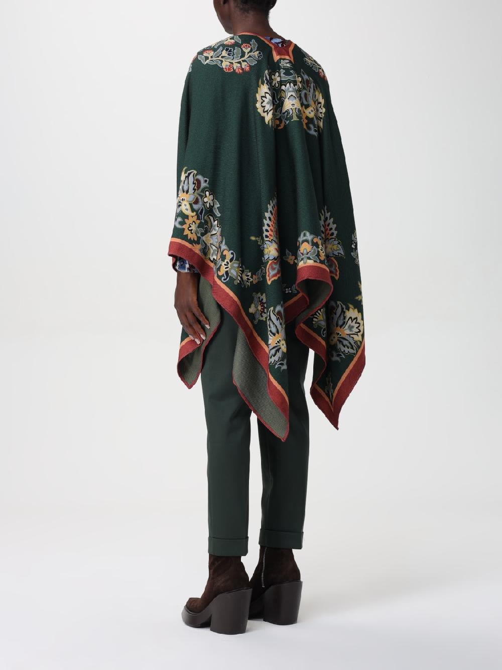 Giglio Mantella Paisley Floreale In Misto Lana Etro
