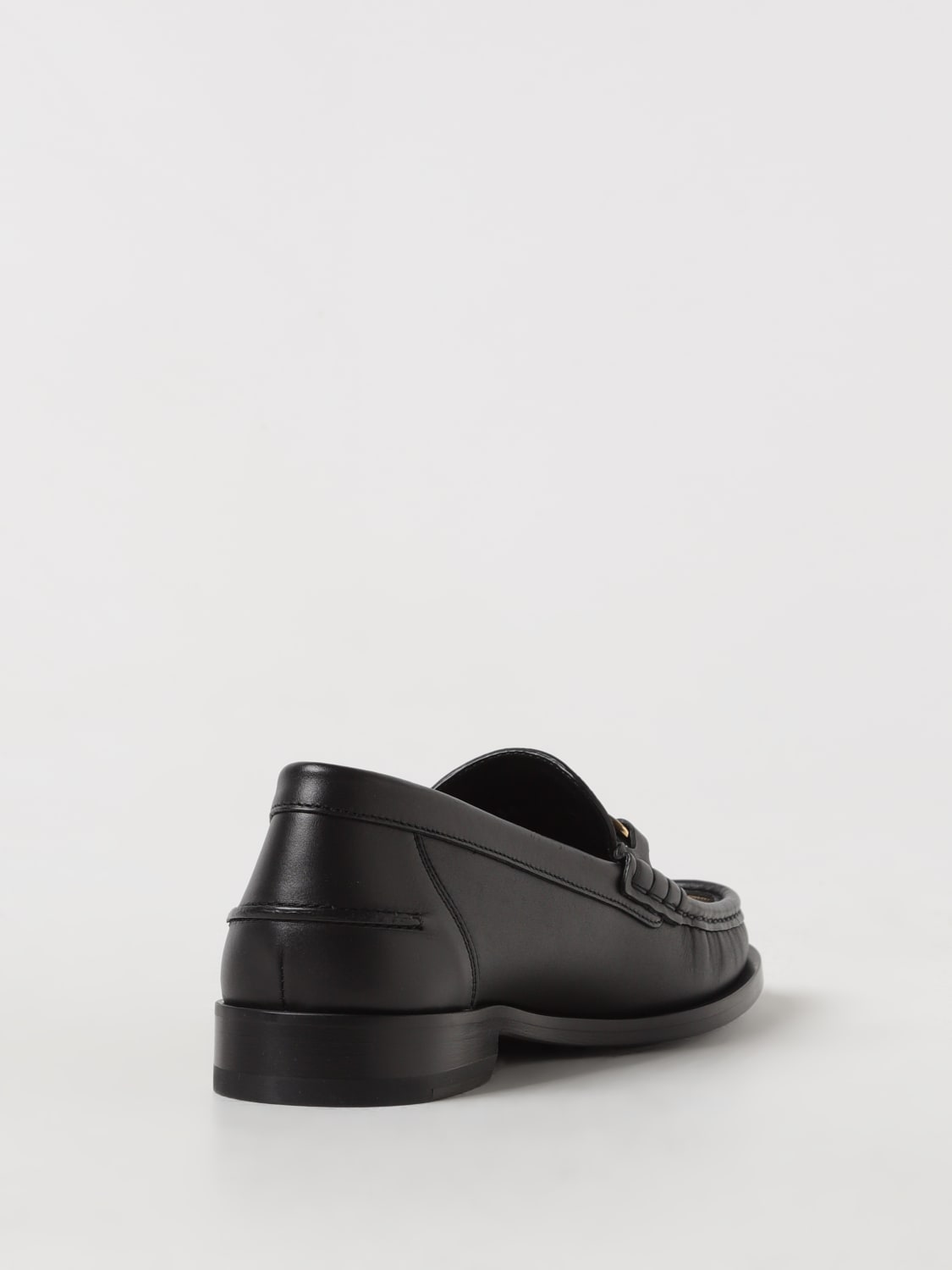 Giglio Mocassino Fendi In Pelle E Tessuto Con Monogram FF Jacquard