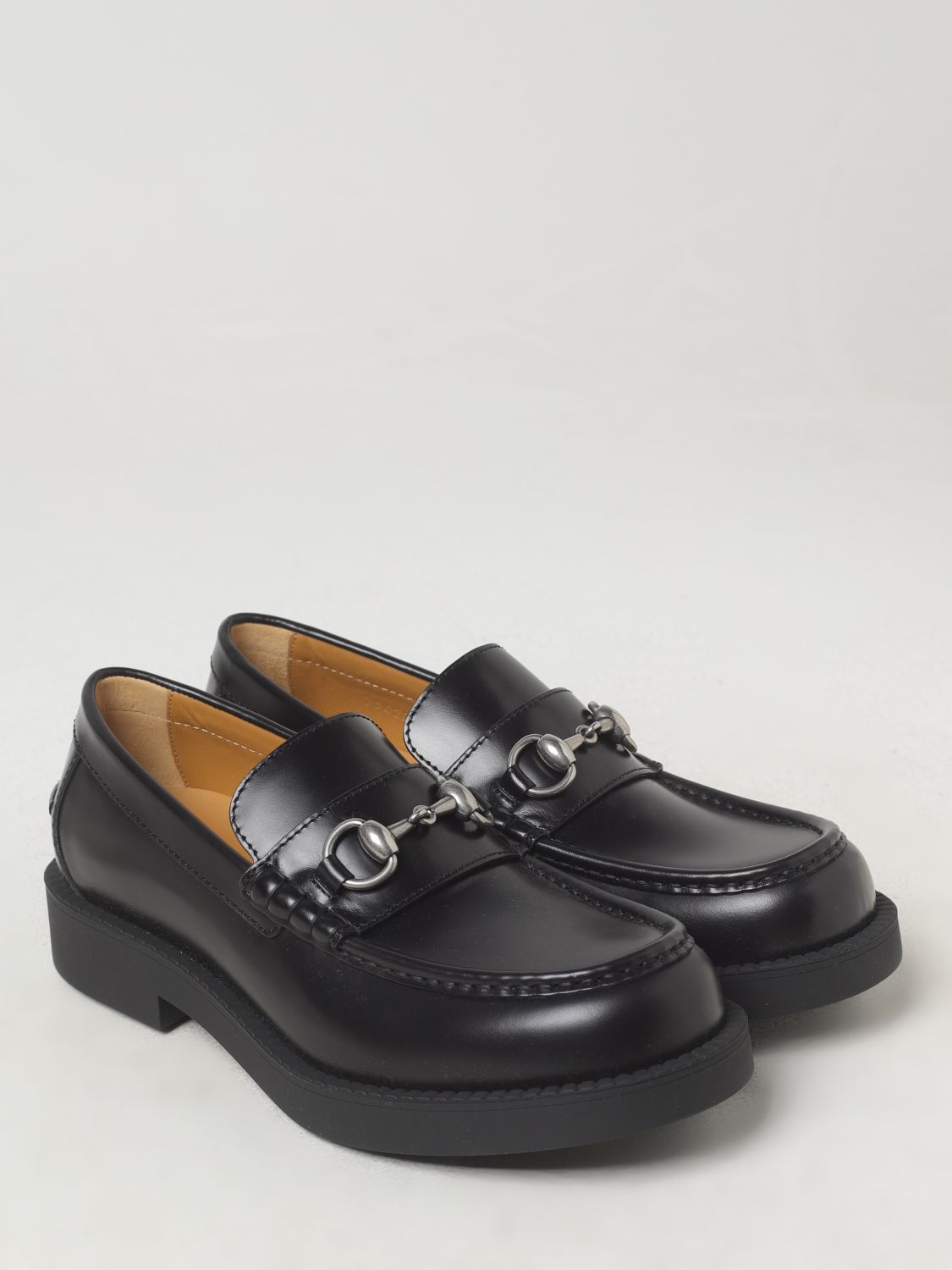 Giglio Mocassino Horsebit Gucci In Pelle Spazzolata