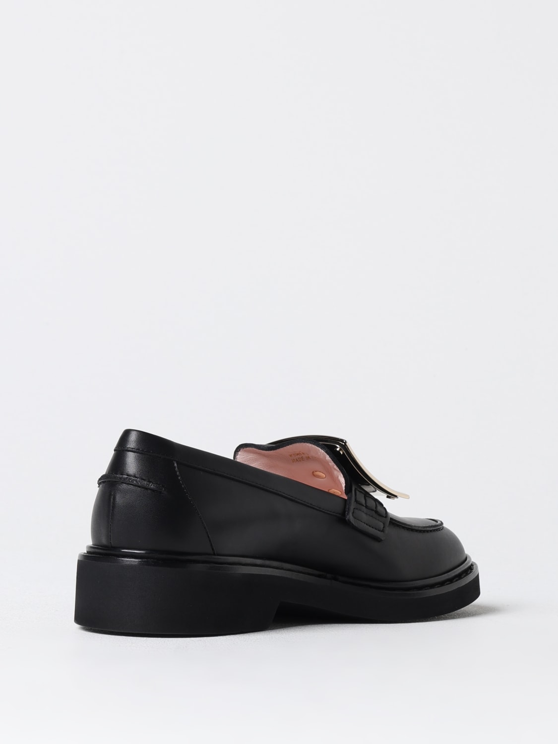 Giglio Mocassino Roger Vivier In Pelle Con Fibbia Decorativa