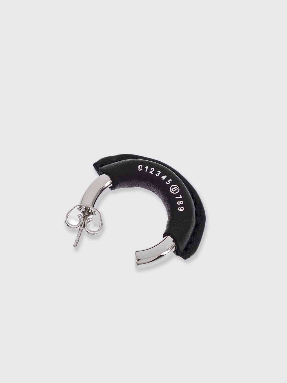 Giglio Orecchini MM6 Maison Margiela In Ottone Con Logo