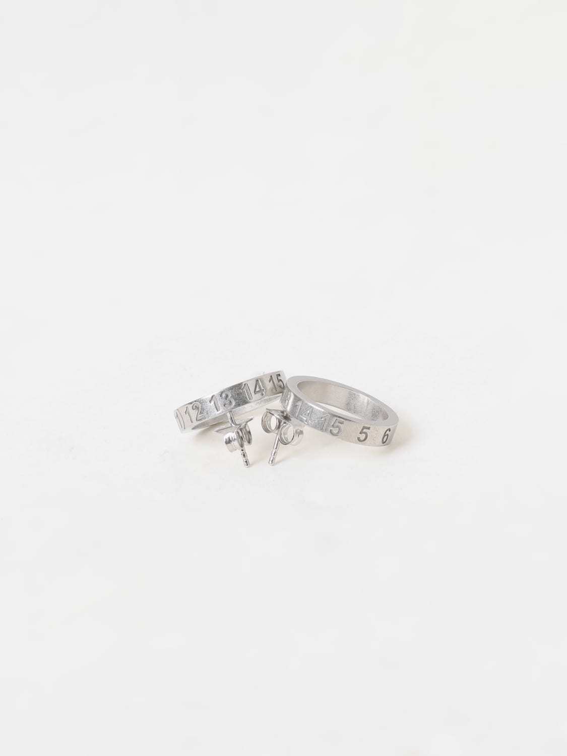 Giglio Orecchini Numeric Maison Margiela In Argento 925