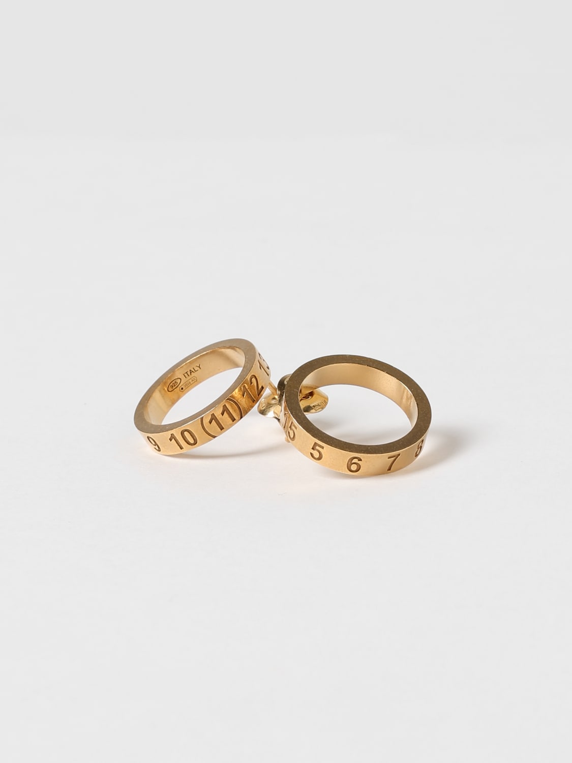 Giglio Orecchini Numeric Maison Margiela In Argento 925