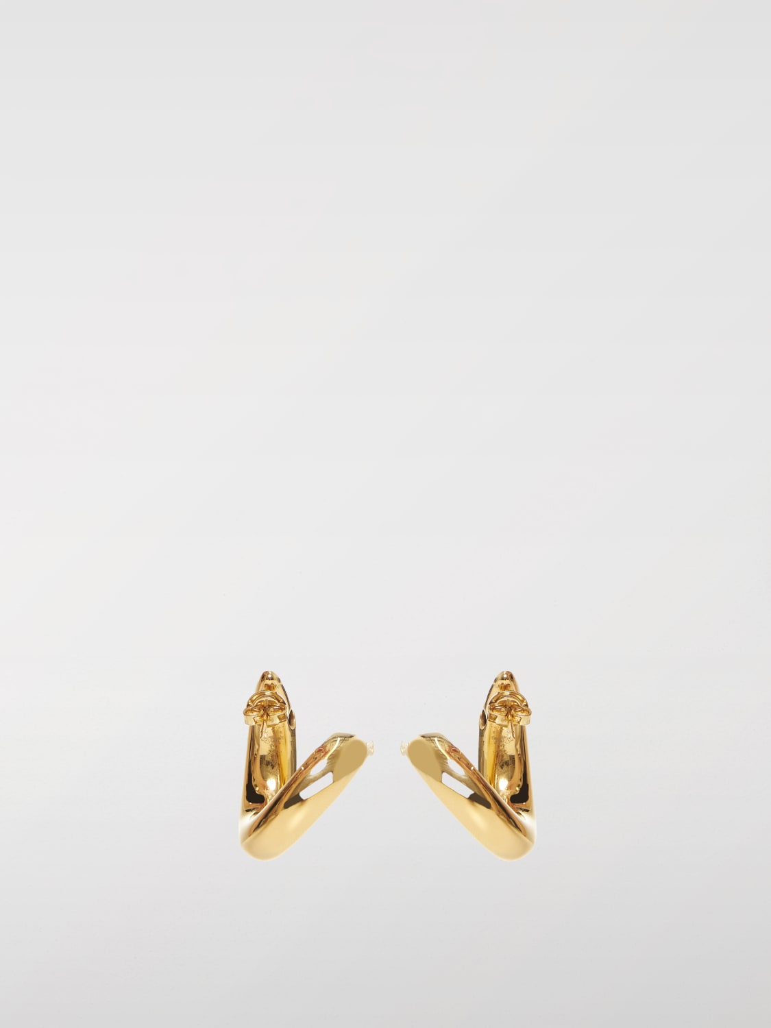 Giglio Orecchini Sardine Bottega Veneta In Argento Placcato Oro 18kt