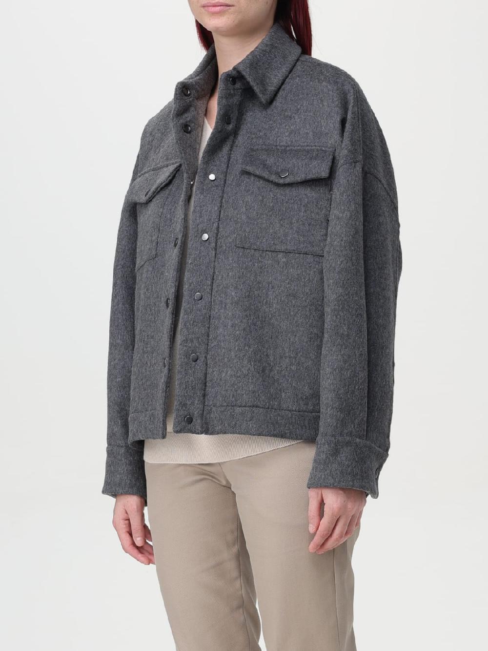 Giglio Overshirt Brunello Cucinelli In Lana Vergine