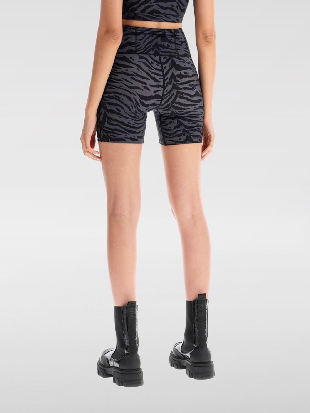 Giglio Pantaloncino Ganni In Tessuto Tecnico Elasticizzato
