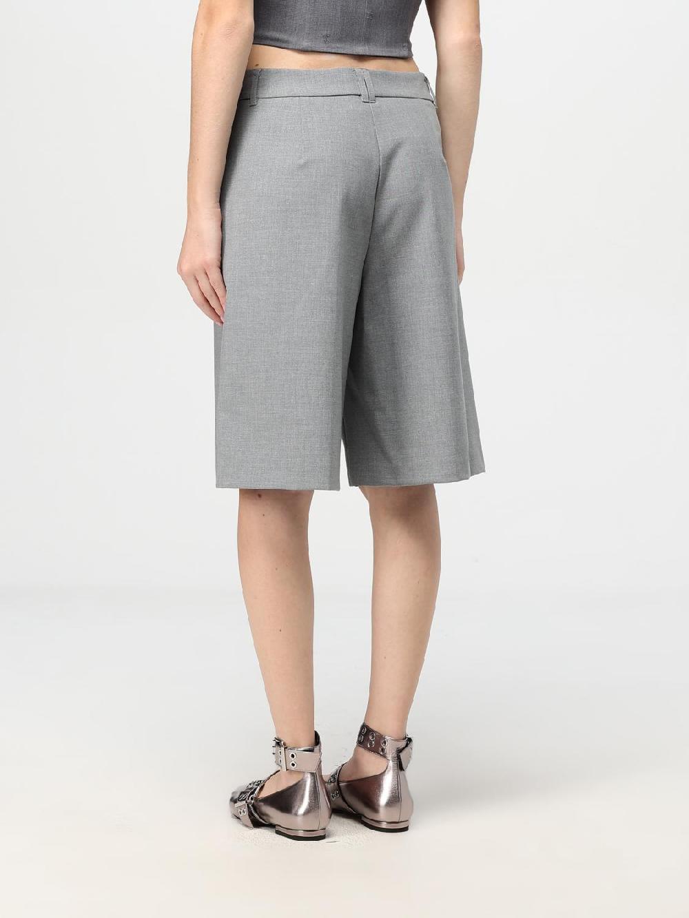 Giglio Pantaloncino Twinset - Actitude In Misto Viscosa Con Strass