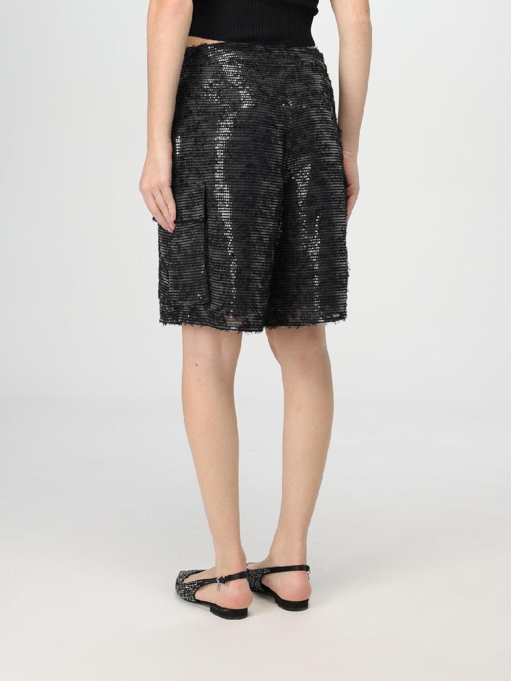 Giglio Pantaloncino Twinset - Actitude In Tessuto Paillettes