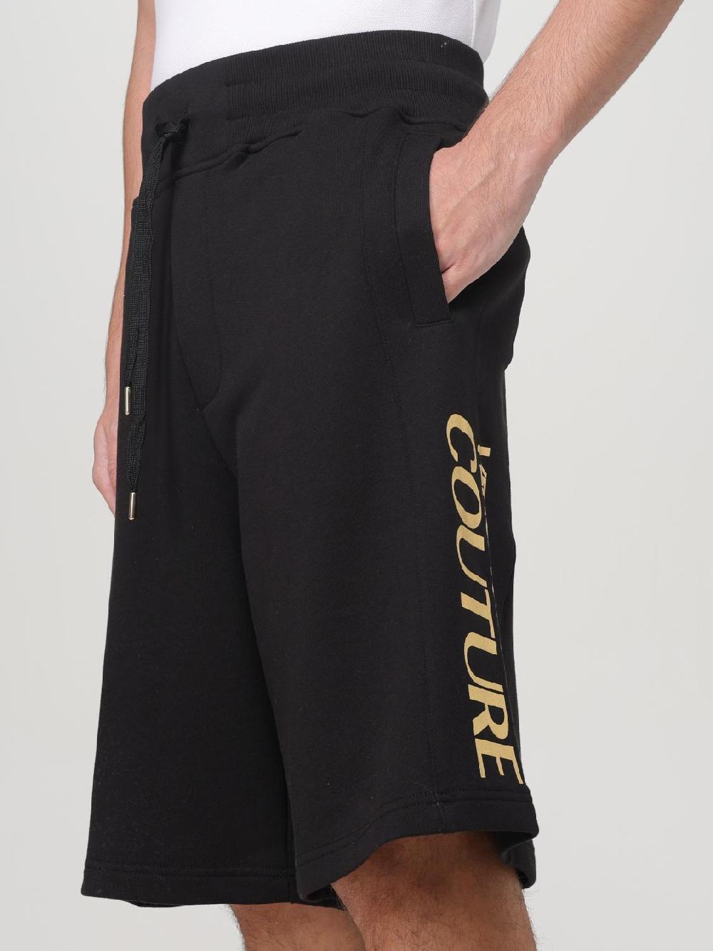 Giglio Pantaloncino Versace Jeans Couture In Jersey Di Cotone