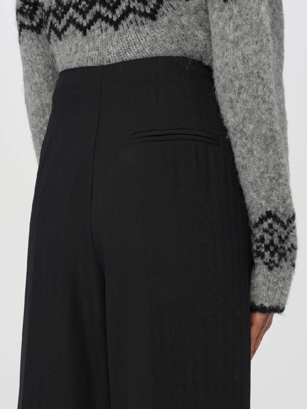 Giglio Pantalone A Palazzo Semicouture In Misto Viscosa