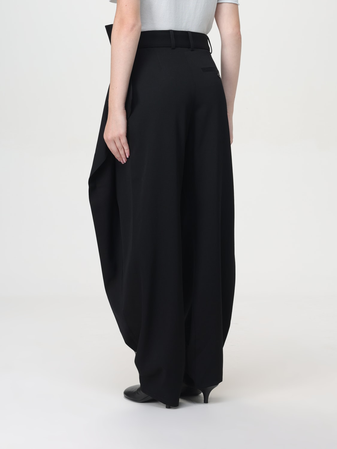 Giglio Pantalone A Vita Alta Asimmetrico Jw Anderson