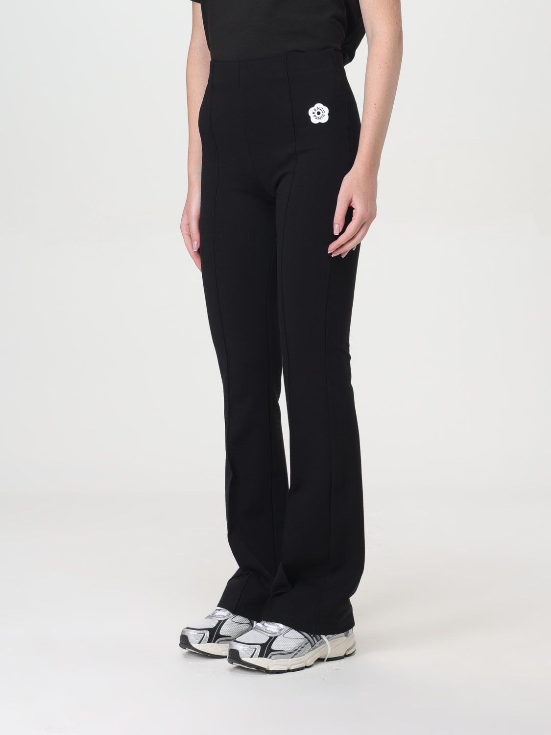 Giglio Pantalone Boke Flower 2.0 Kenzo In Viscosa Stretch