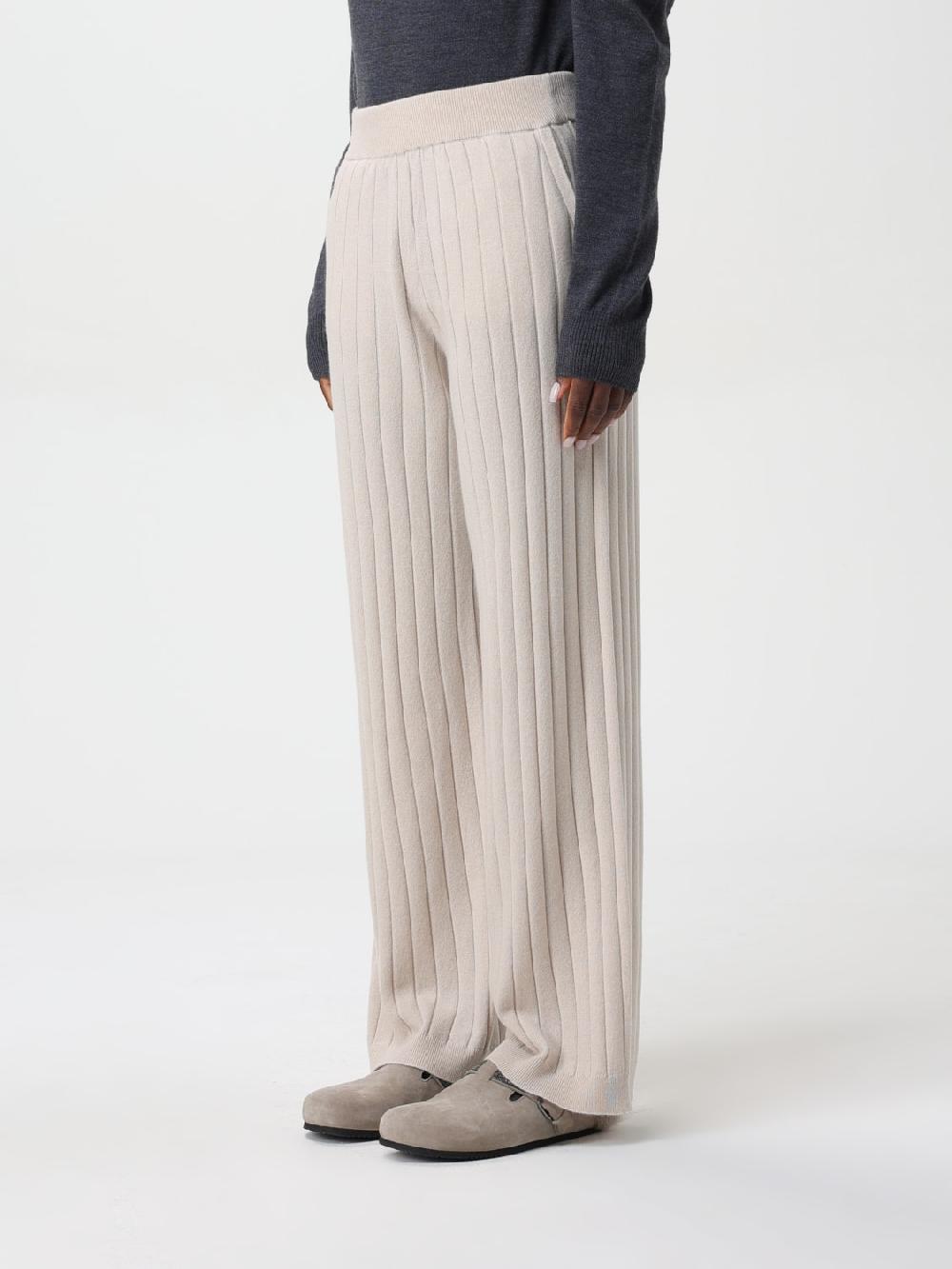 Giglio Pantalone Brunello Cucinelli In Cashmere A Coste