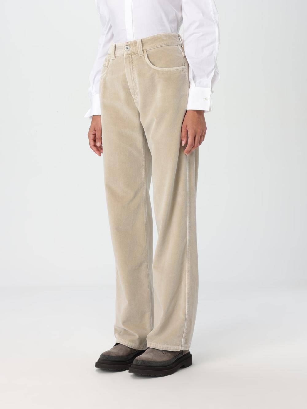 Giglio Pantalone Brunello Cucinelli In Ciniglia Di Cotone