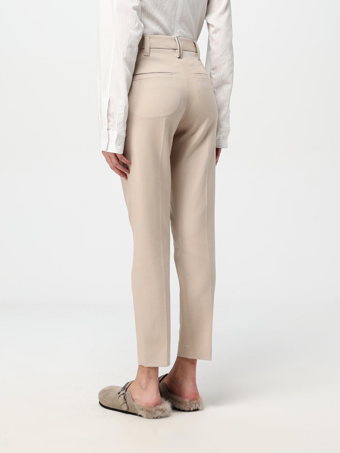 Giglio Pantalone Brunello Cucinelli In Cotone Stretch