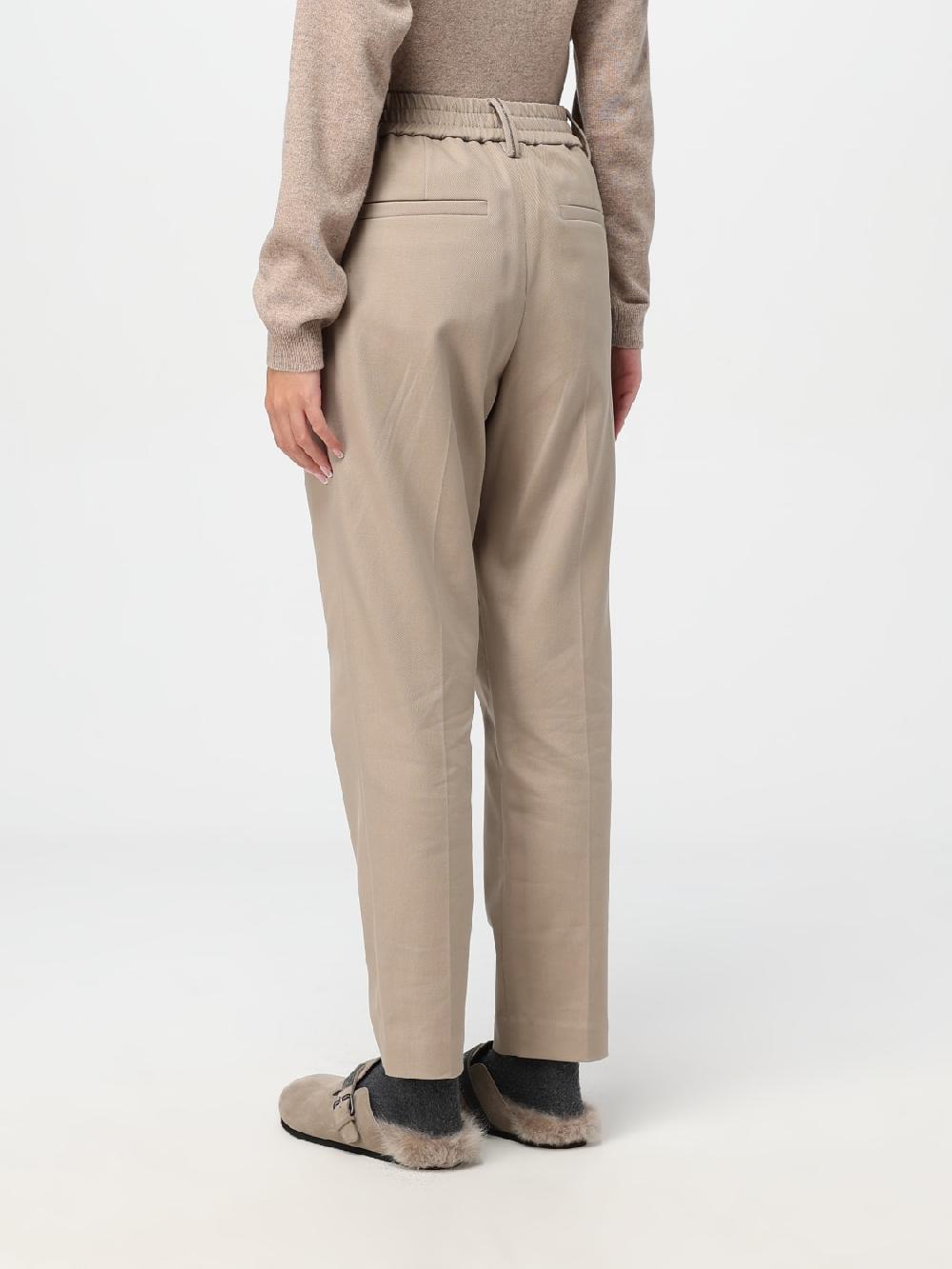Giglio Pantalone Brunello Cucinelli In Cotone Stretch
