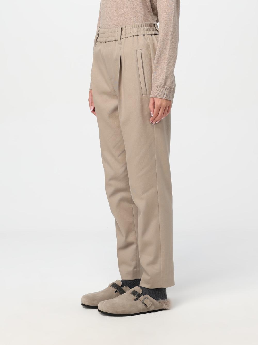 Giglio Pantalone Brunello Cucinelli In Cotone Stretch