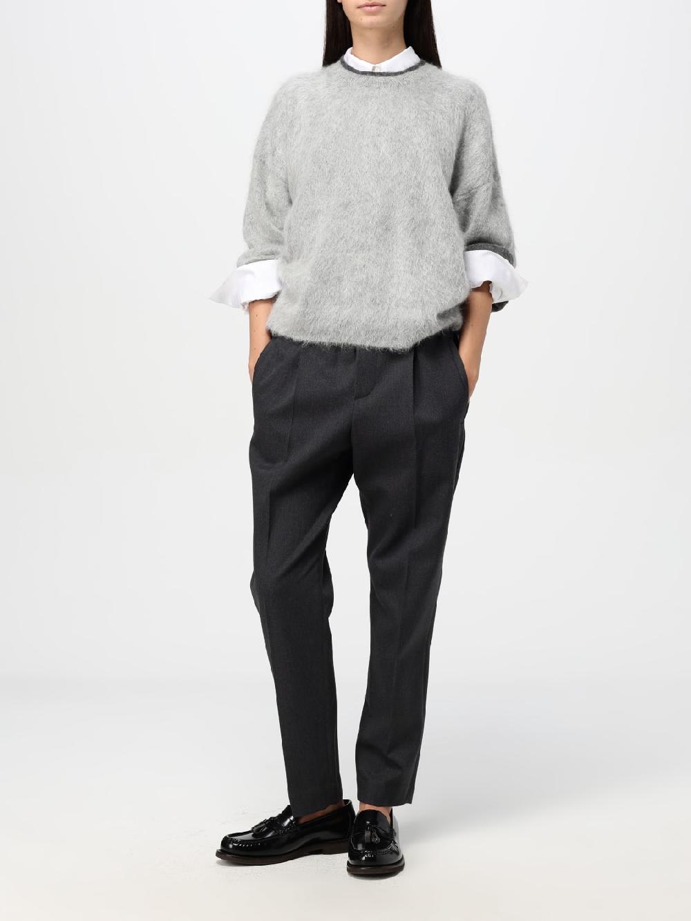 Giglio Pantalone Brunello Cucinelli In Cotone Stretch