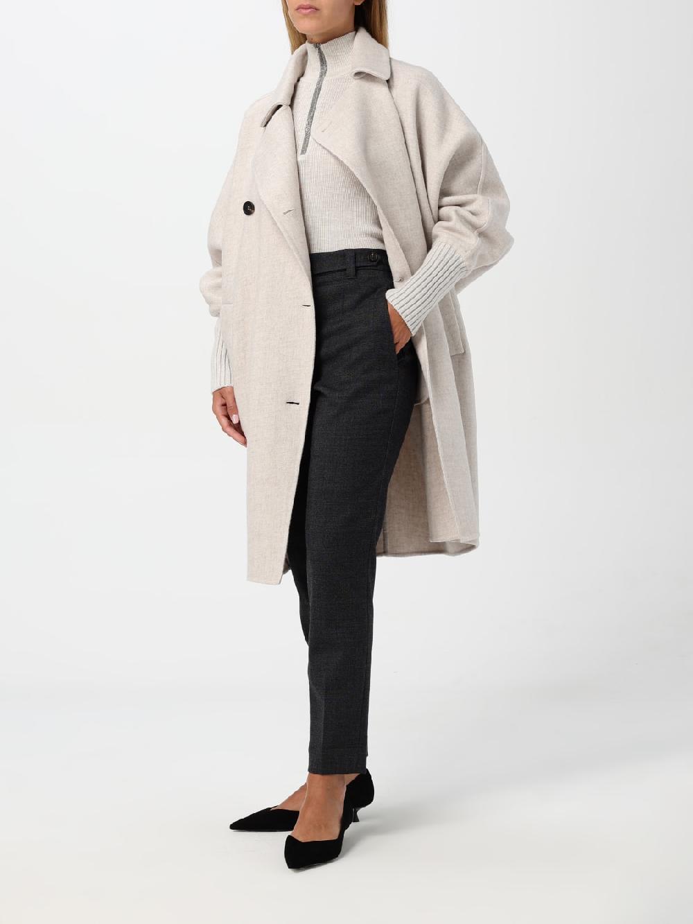 Giglio Pantalone Brunello Cucinelli In Lana Vergine