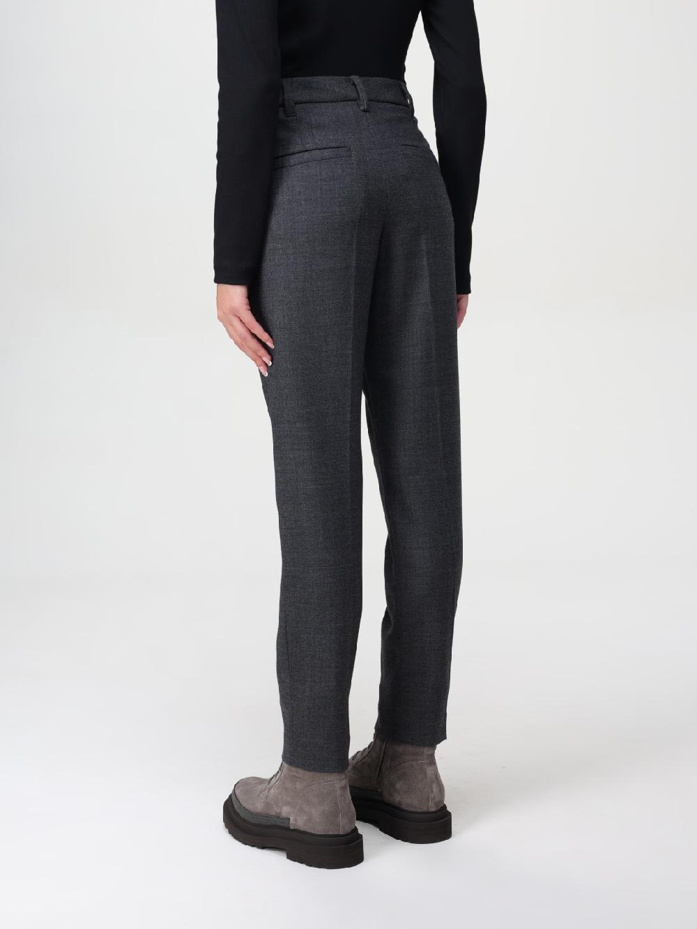 Giglio Pantalone Brunello Cucinelli In Lana Vergine