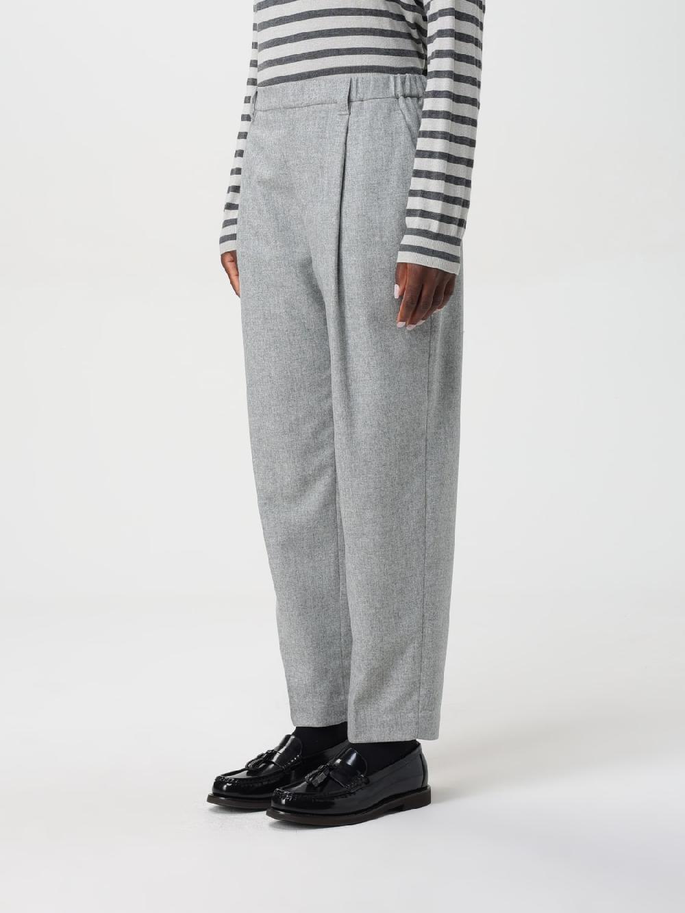 Giglio Pantalone Brunello Cucinelli In Lana Vergine