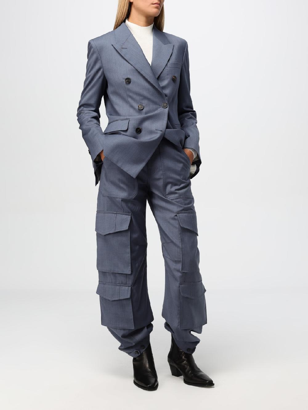 Giglio Pantalone Cargo Golden Goose In Lana Vergine