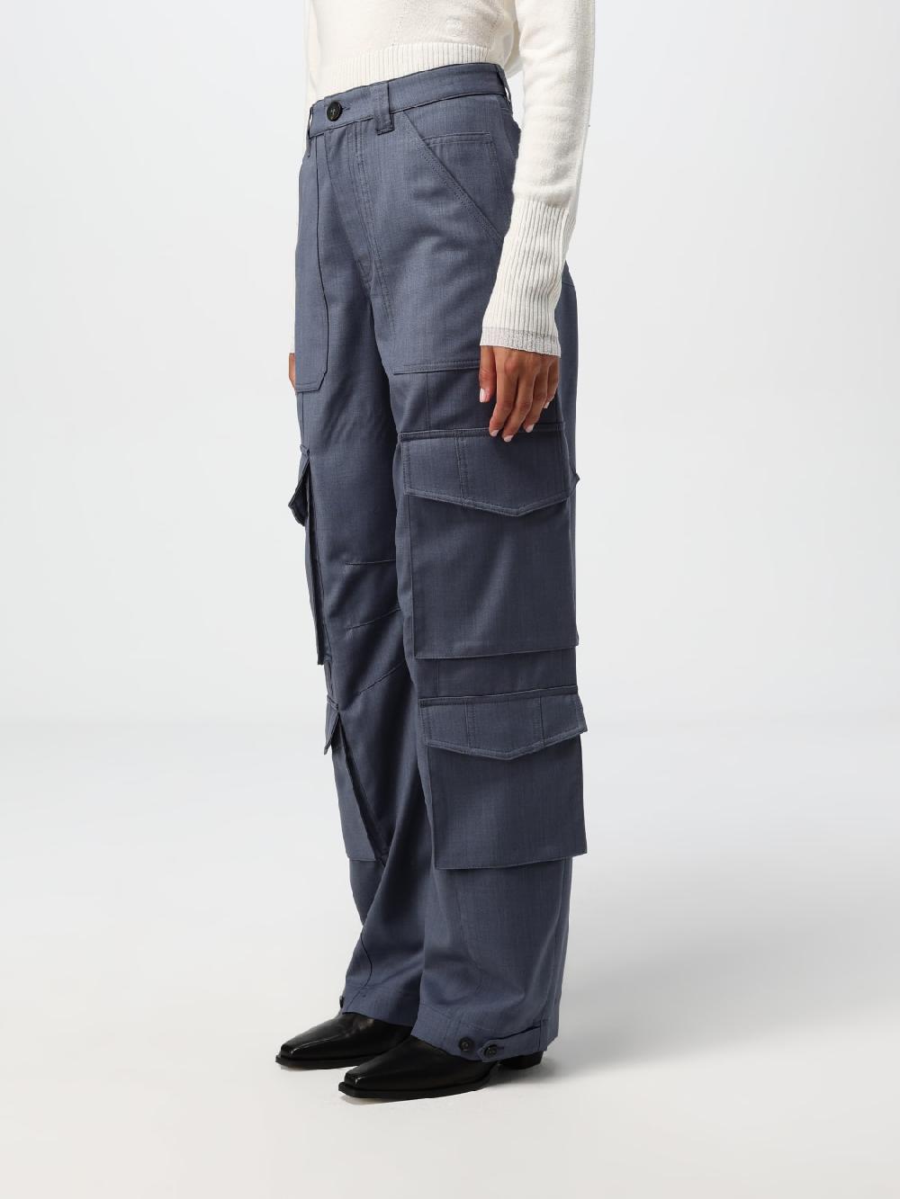 Giglio Pantalone Cargo Golden Goose In Lana Vergine