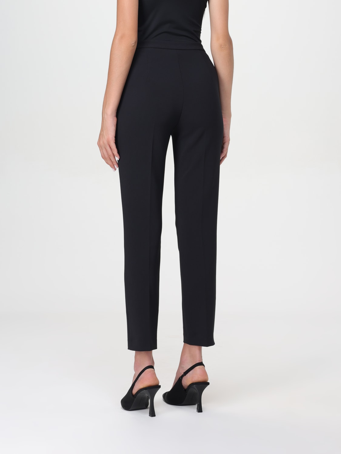 Giglio Pantalone Dritto In Crêpe Stretch Elisabetta Franchi