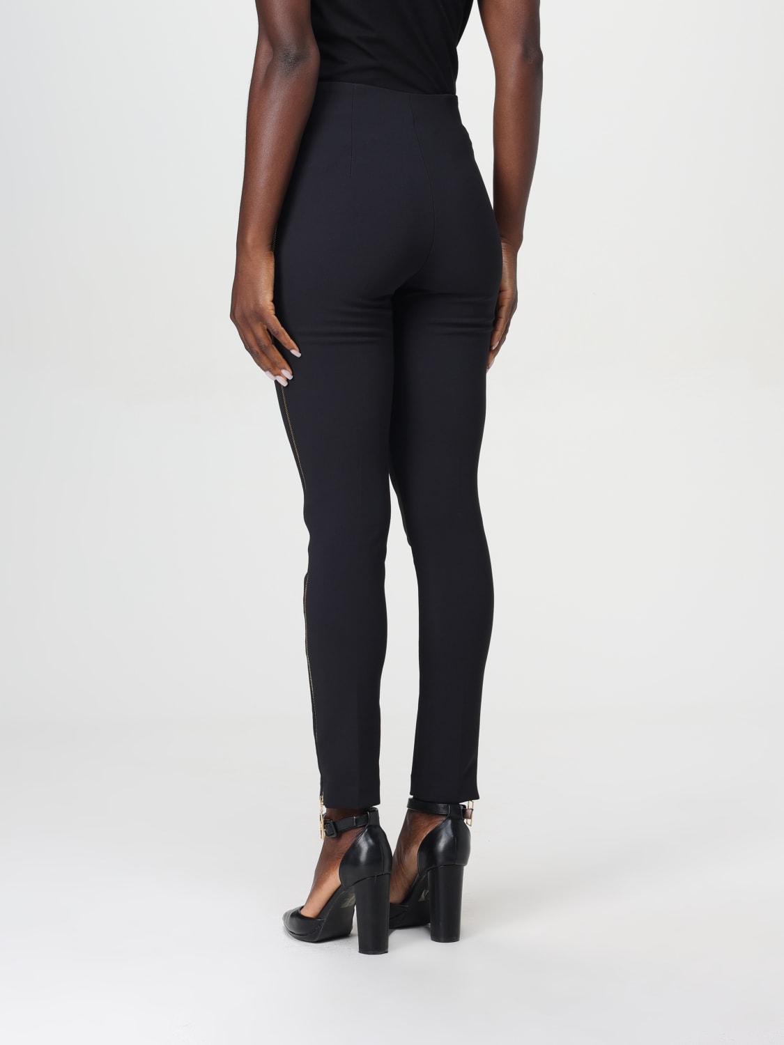 Giglio Pantalone Elisabetta Franchi In Viscosa Stretch