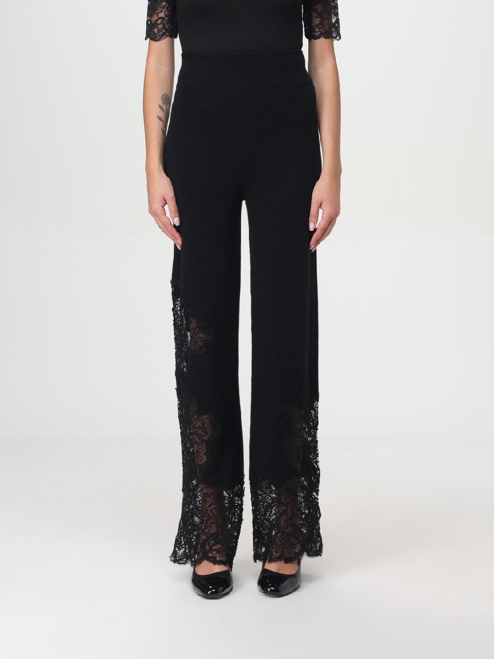Giglio Pantalone Ermanno Scervino in misto viscosa e pizzo