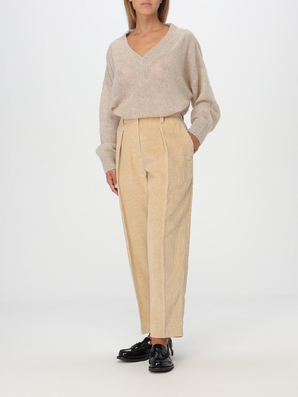 Giglio Pantalone In Misto Cotone Brunello Cucinelli
