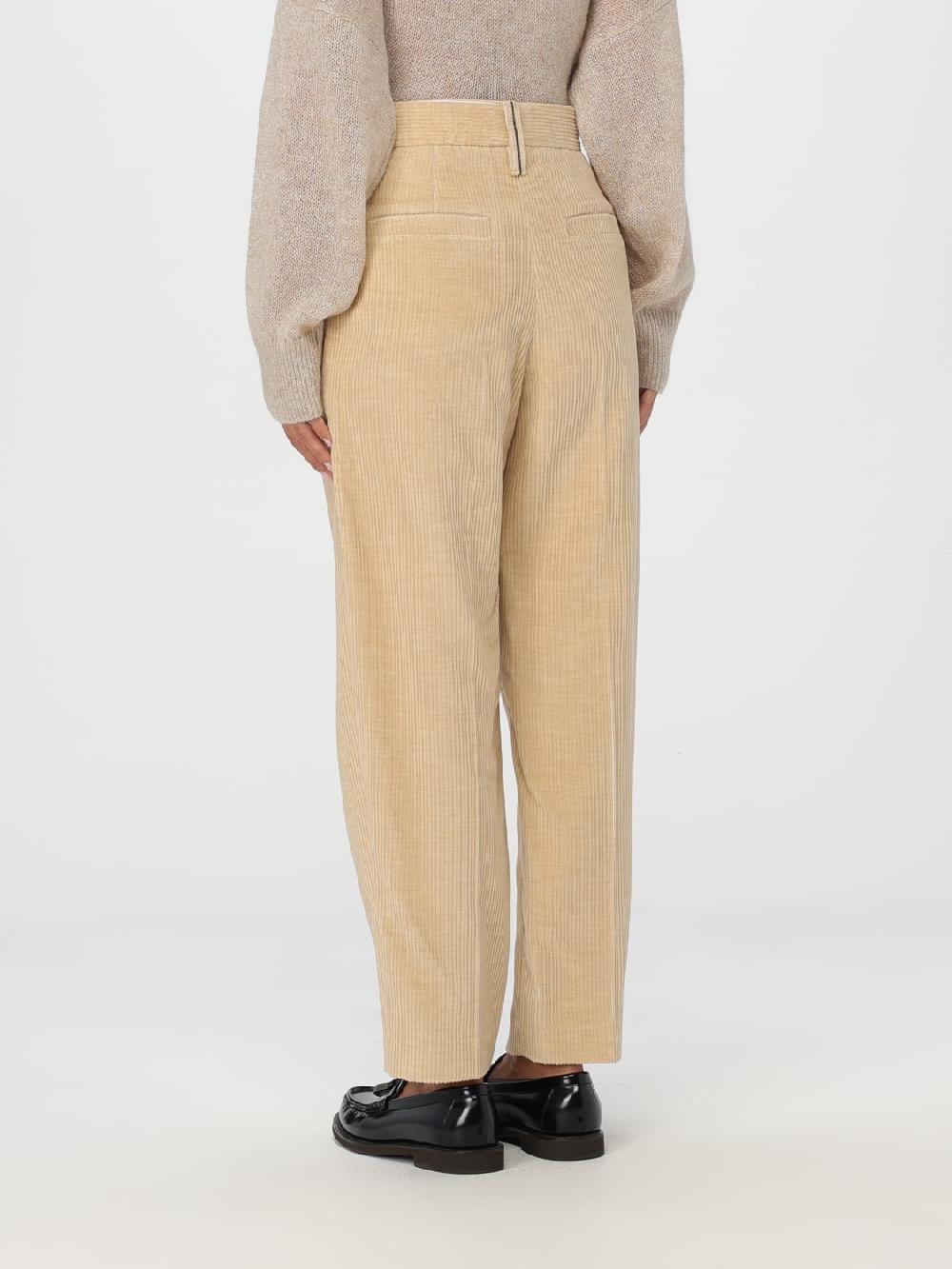 Giglio Pantalone In Misto Cotone Brunello Cucinelli
