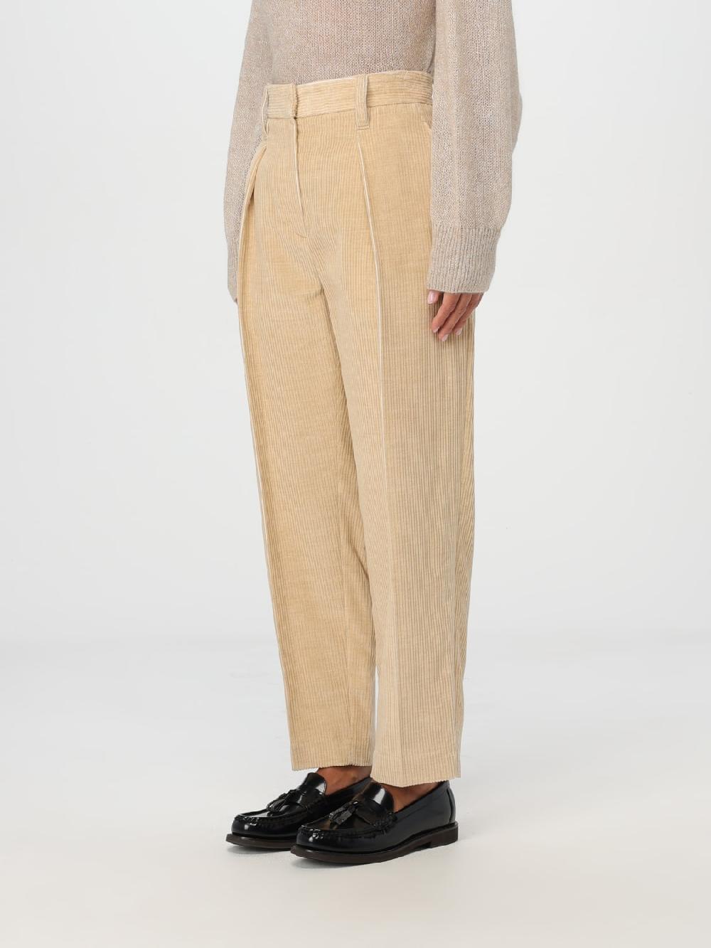 Giglio Pantalone In Misto Cotone Brunello Cucinelli