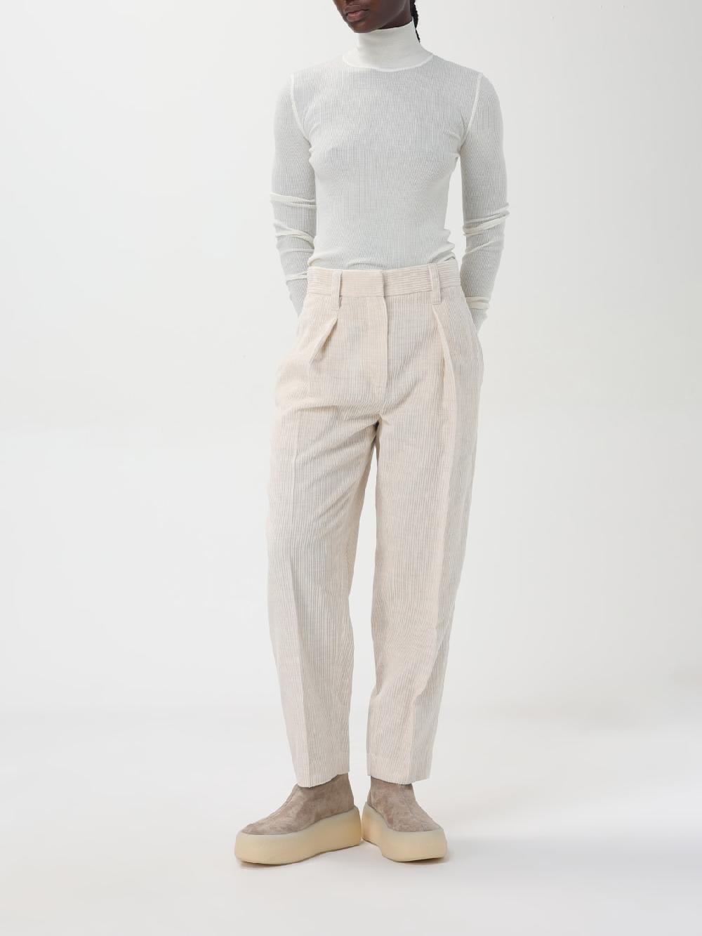 Giglio Pantalone In Misto Cotone Brunello Cucinelli
