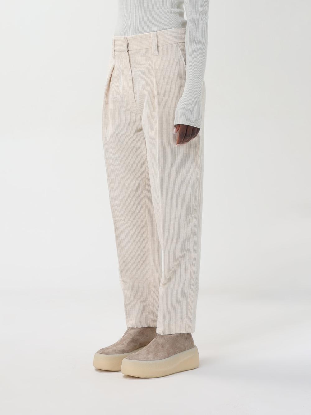 Giglio Pantalone In Misto Cotone Brunello Cucinelli