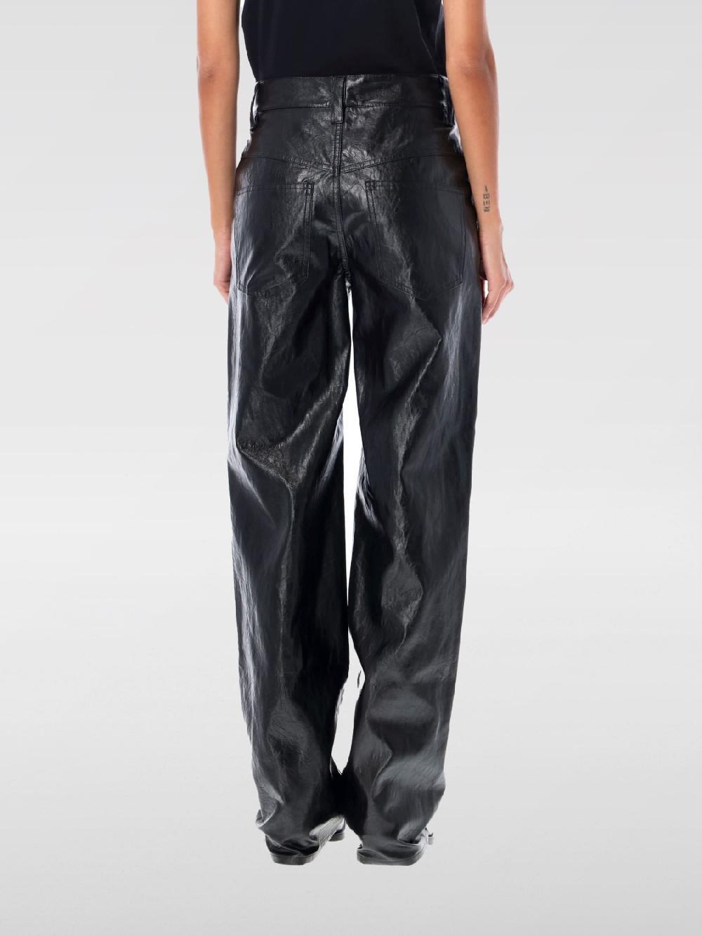 Giglio Pantalone Isabel Marant Etoile In Pelle Sintetica