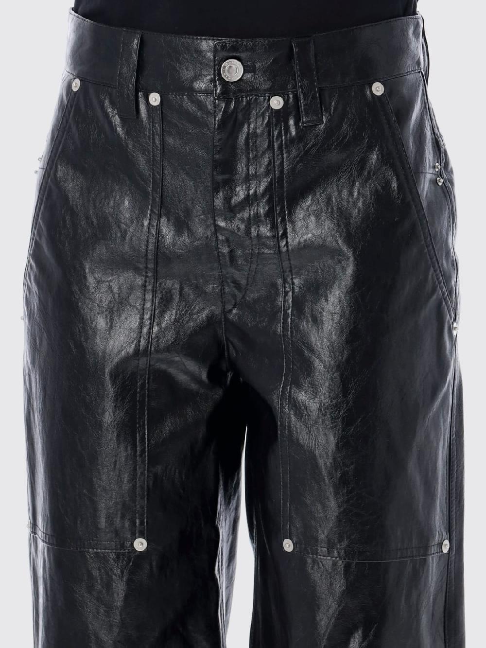 Giglio Pantalone Isabel Marant Etoile In Pelle Sintetica