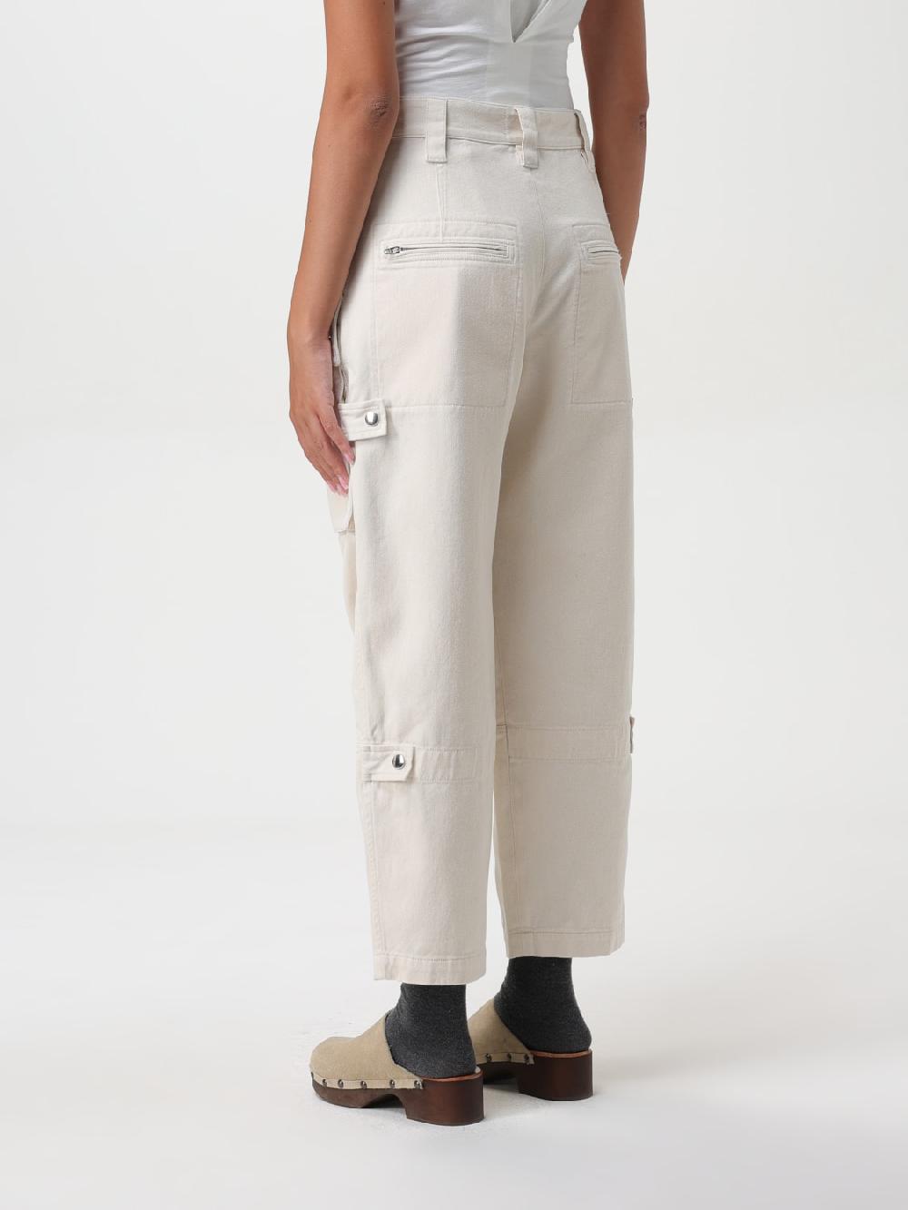 Giglio Pantalone Jannick Isabel Marant Etoile In Cotone