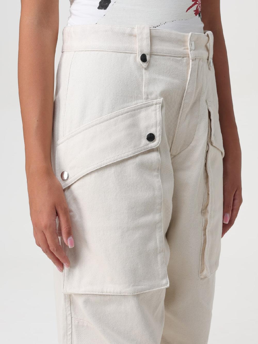 Giglio Pantalone Jannick Isabel Marant Etoile In Cotone