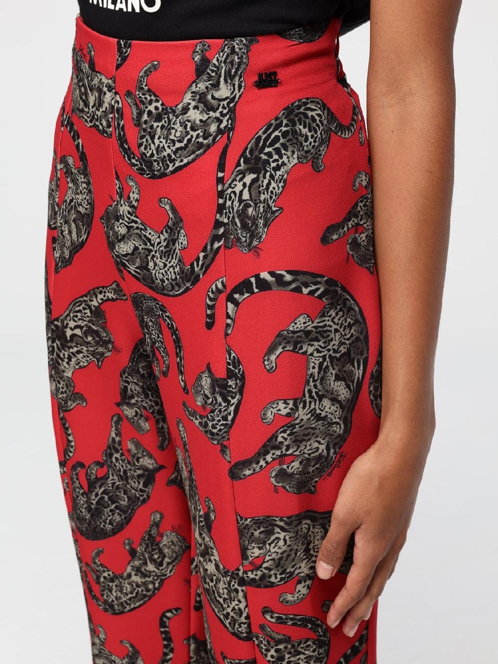 Giglio Pantalone Just Cavalli In Tessuto Elasticizzato