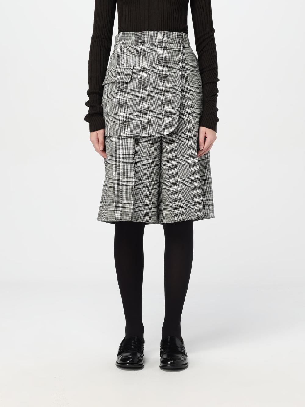 Giglio Pantalone Max Mara in lana Principe di Galles