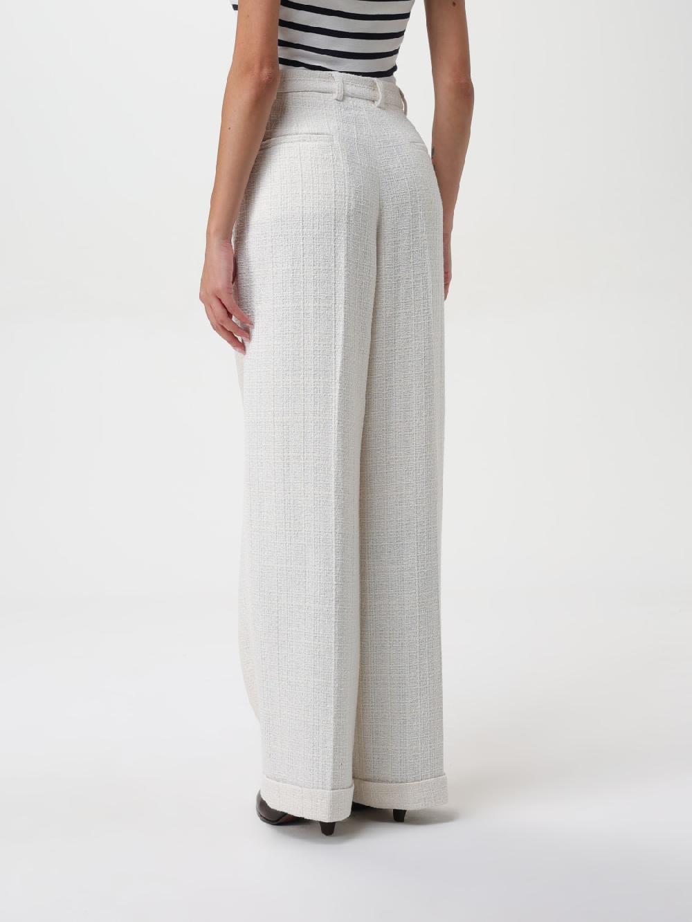Giglio Pantalone Melissa A.P.C. In Tweed Misto Cotone