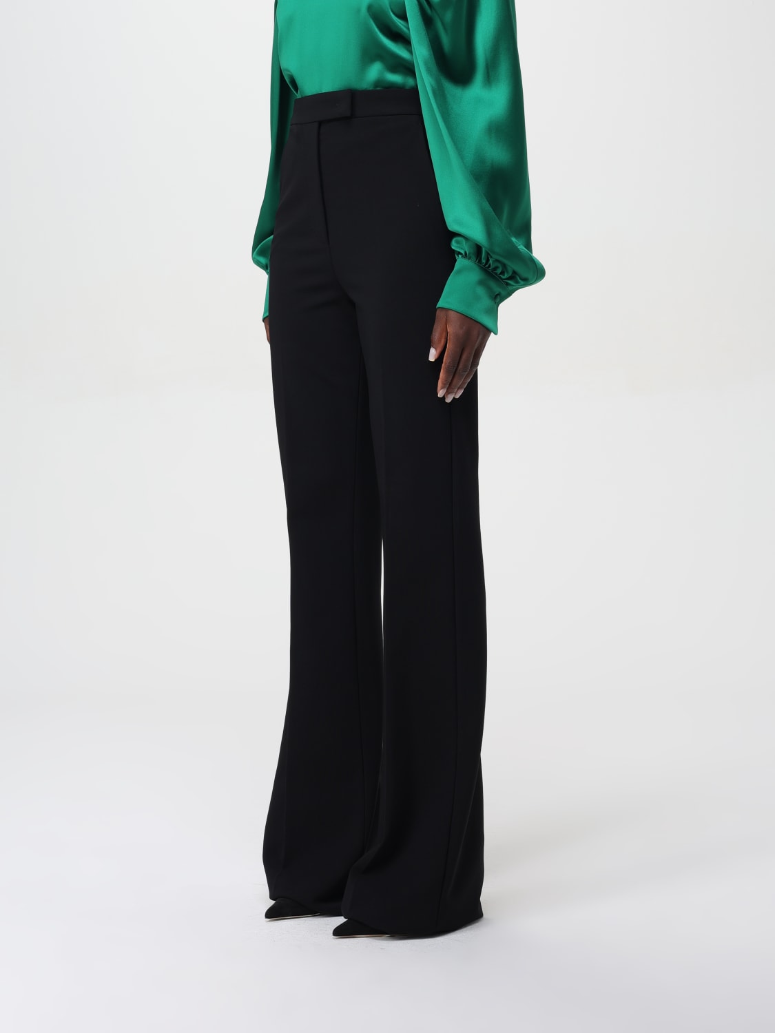 Giglio Pantalone Norcia Max Mara In Jersey Di Viscosa