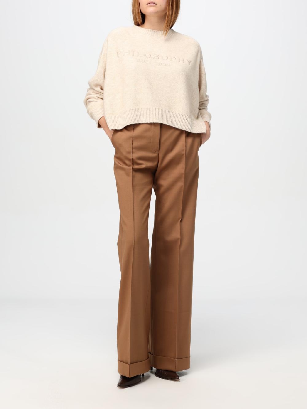 Giglio Pantalone Philosophy Di Lorenzo Serafini In Misto Lana