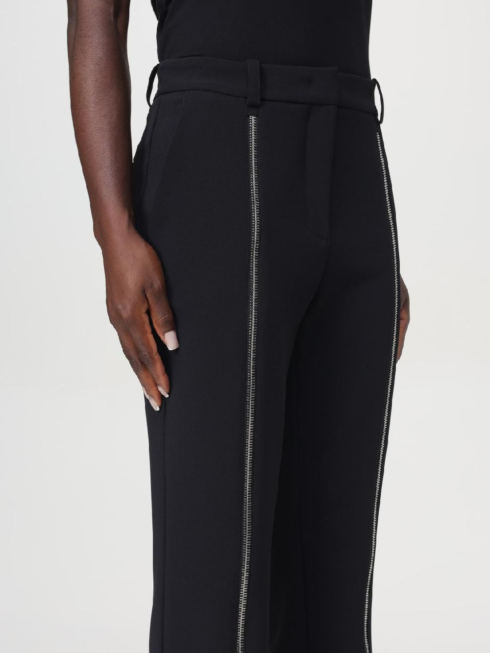 Giglio Pantalone Quimper Pinko In Viscosa Con Zip Decorative